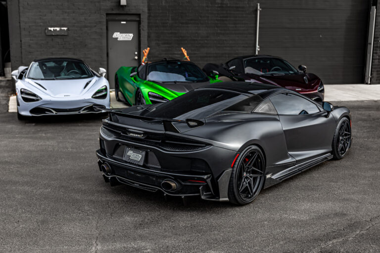 Omar's URR McLaren GT brought back to life at Cannonball Garage